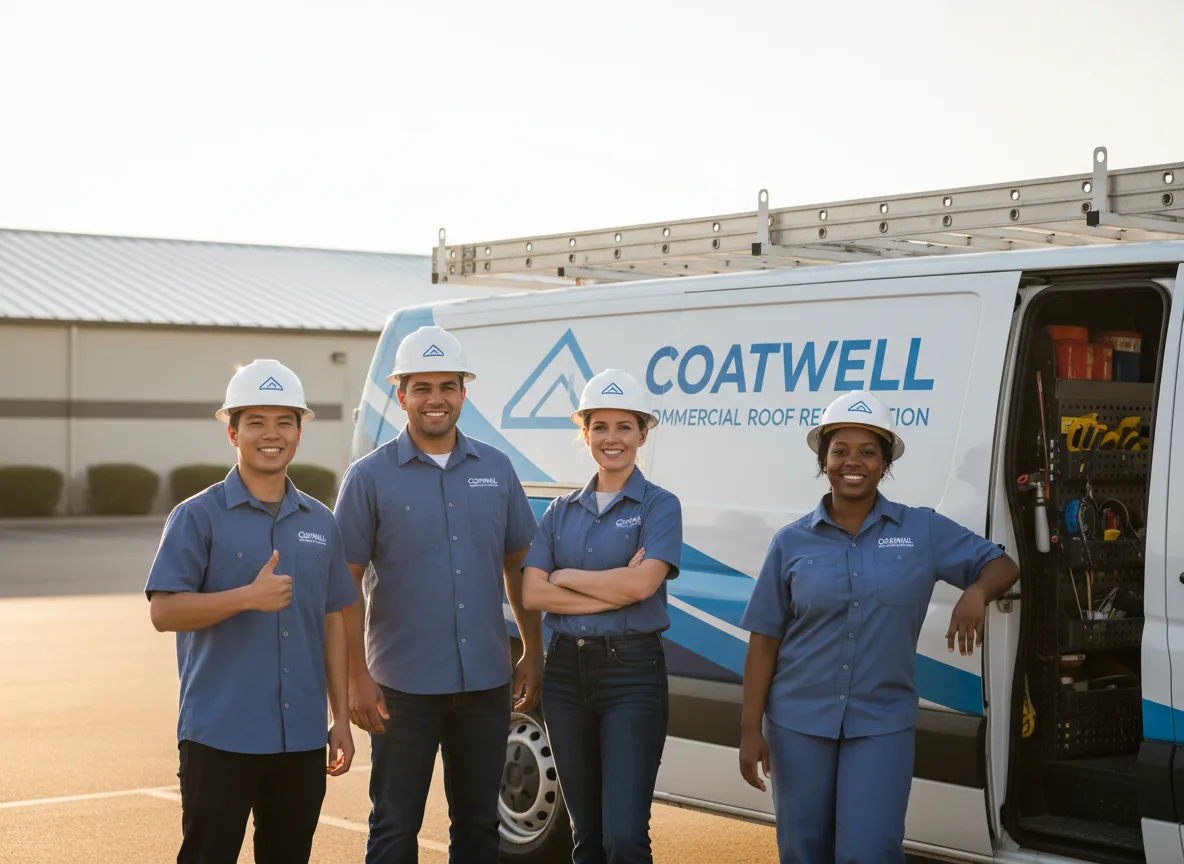 Commercial roof coating company in Highland, IL